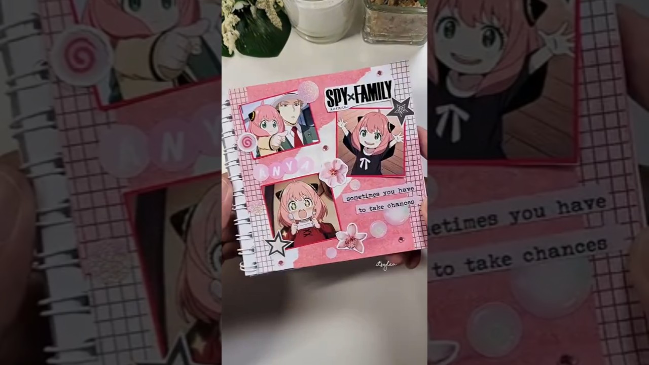 Scrapbooking | Spy x Family 'ANYA' | Journaling #scrapbooking #spyxfamily #journal #anya