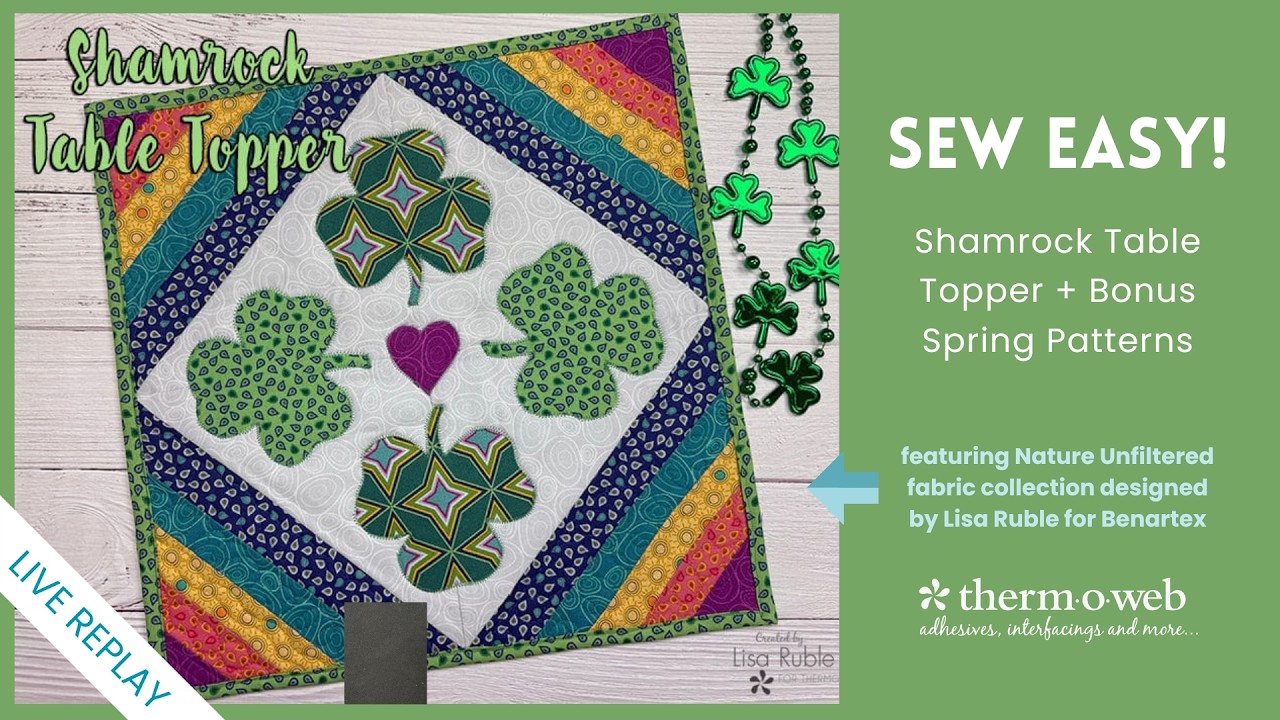 Повтор прямой трансляции на Facebook: украшение стола &laquo;Счастливый клевер&raquo; с Лизой Рубл.