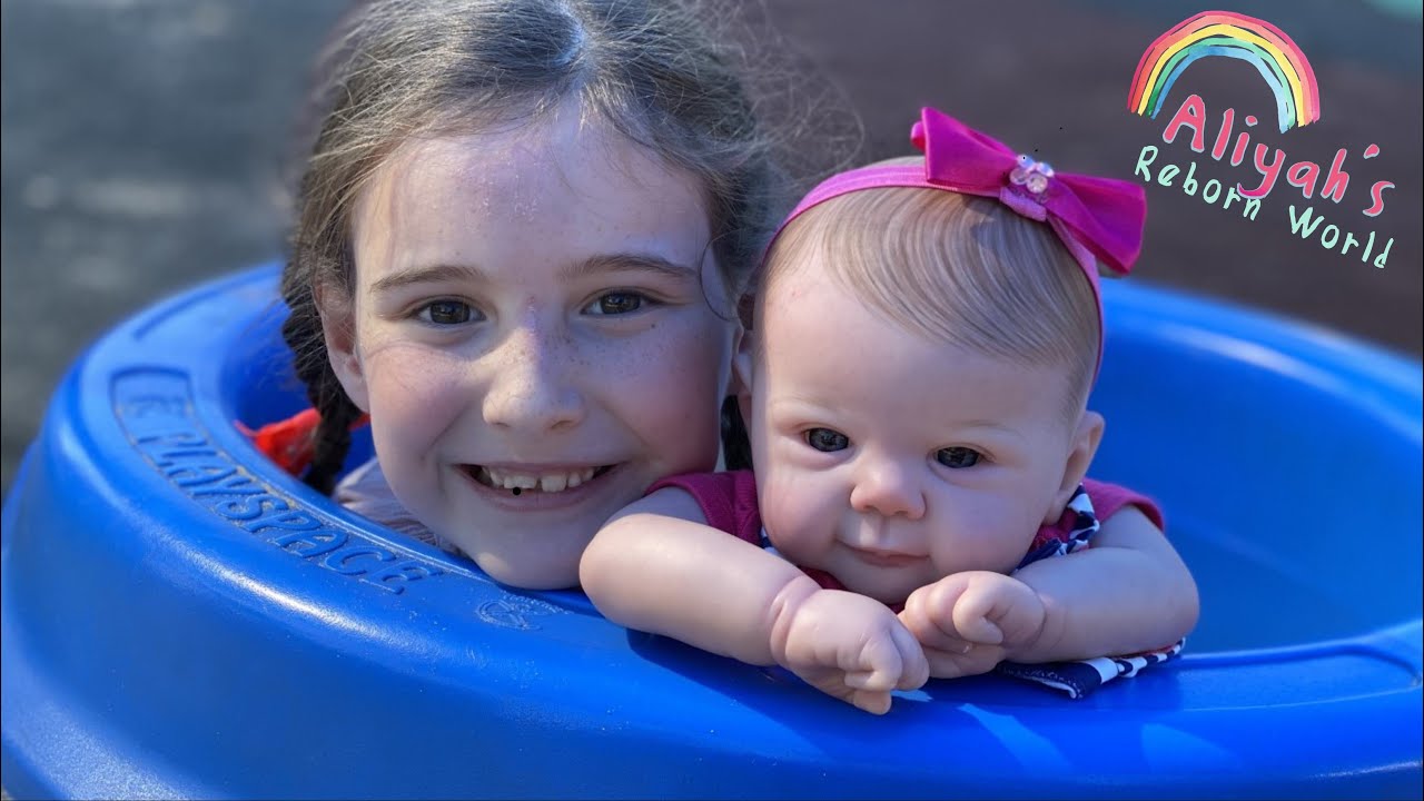 REBORN DAY OUT at the PARK with CUTE BABY BONNIE