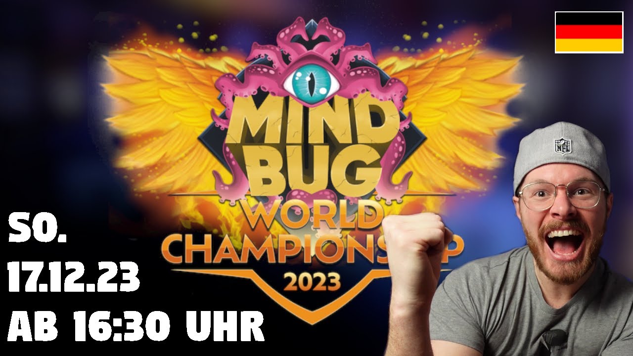 MINDBUG World Championship 2023 🔴 Live ab dem Viertelfinale [German]