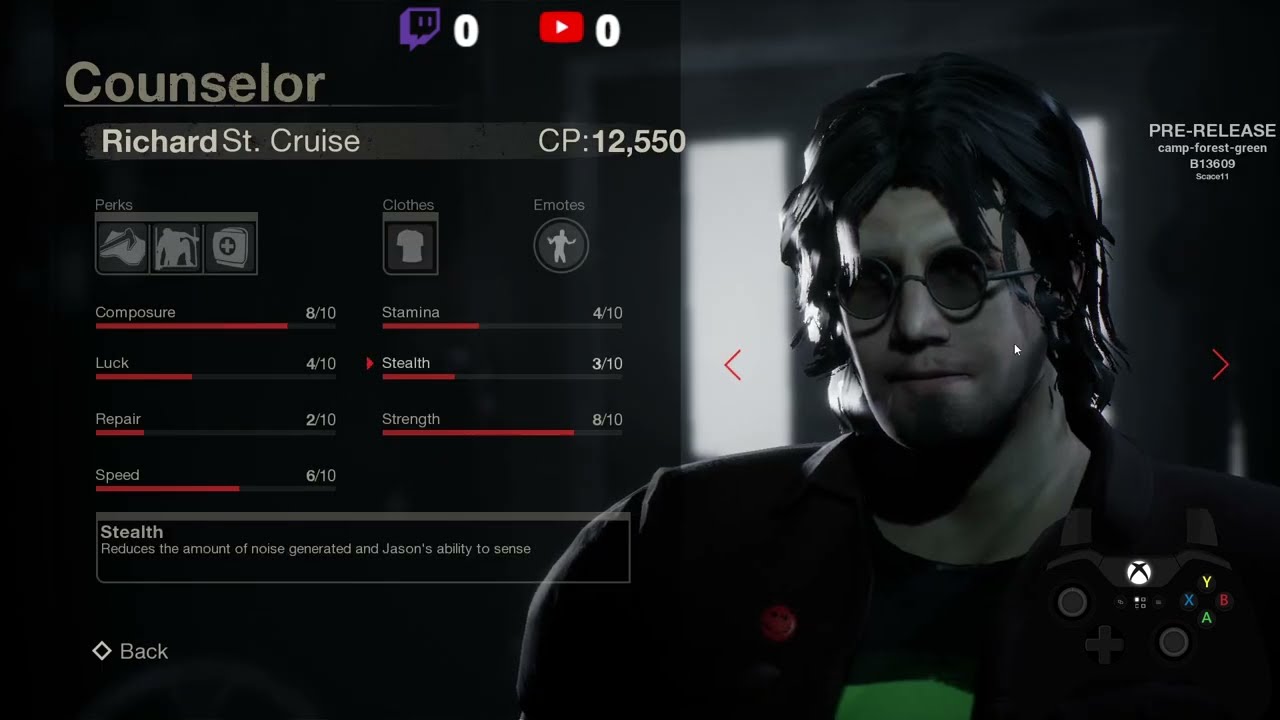 Camp Forest Green all Counselors skins, outfits and more with a new counselor? #f13thegame