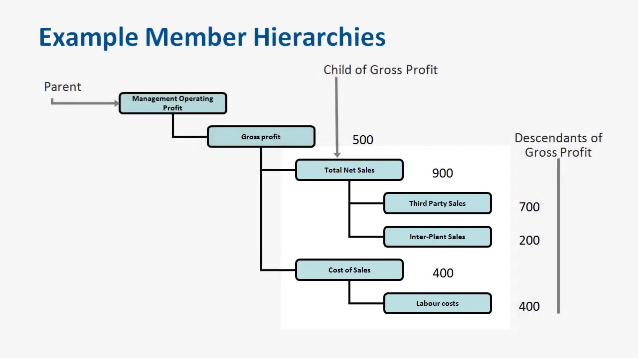 Hierarchical Dimensions and Smart View - Smart View Training Course - 22