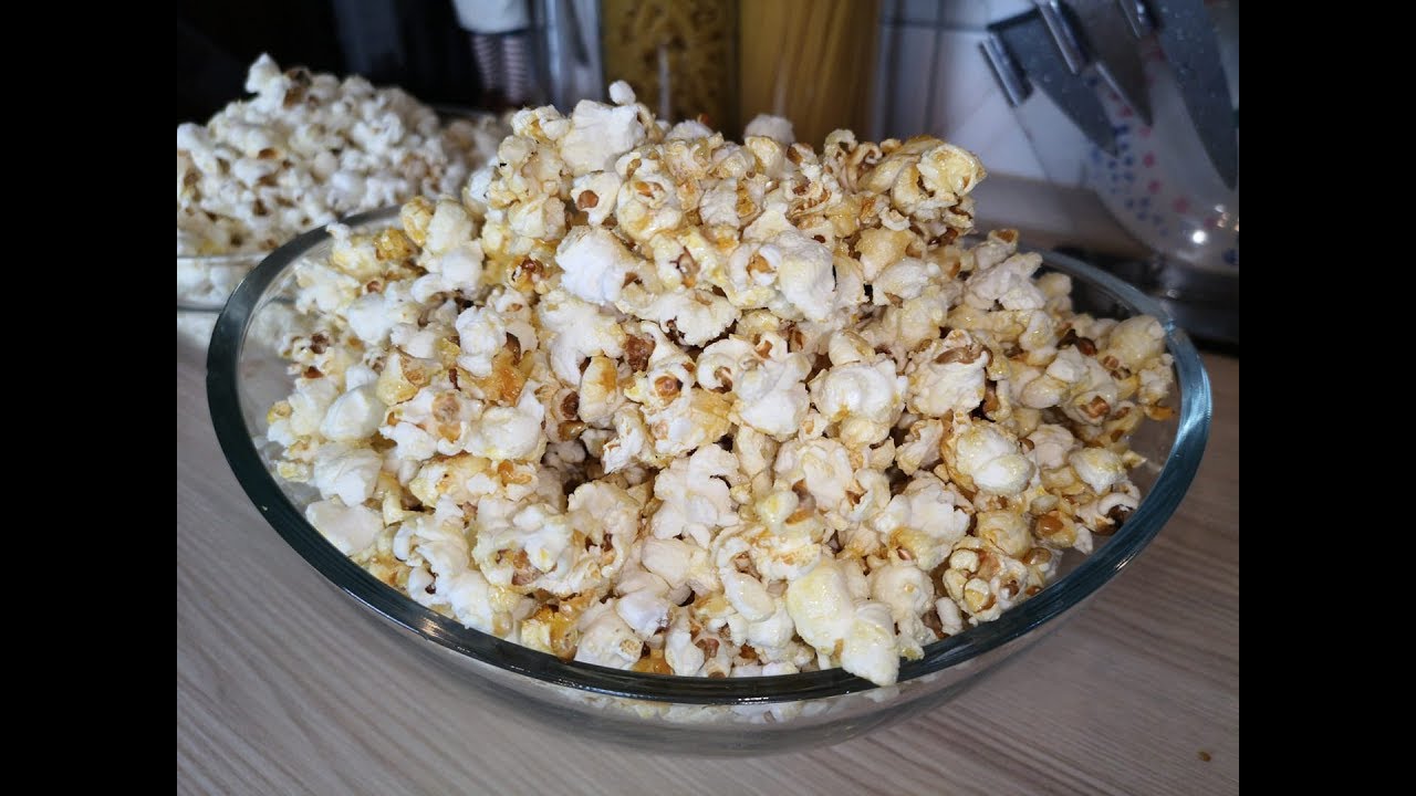 طريقة تحضير البوب كورن الحلو أو الفشار الحلو بطريقة حصرية جد سهلة وناجحة مليون بالمئة بوب كورن منزلي