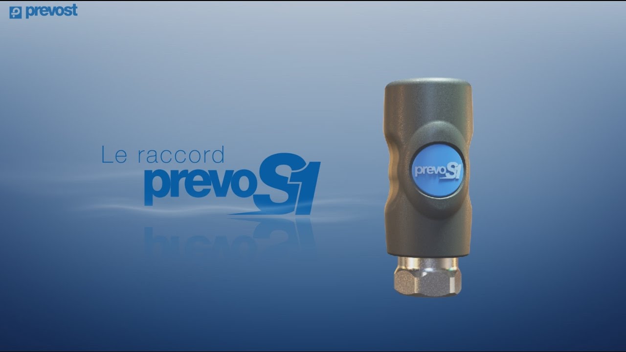 PREVOST - raccord rapide de sécurité prevoS1 ISO 6150B - FR