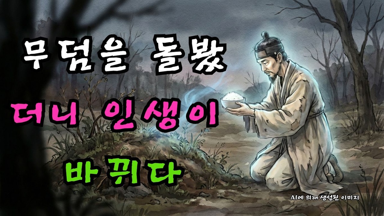 제사밥에 얽힌 비밀과 버려진 무덤을 돌봐주고 장원 급제한 가난한 선비 | 야담 | 민담  |  조선시대