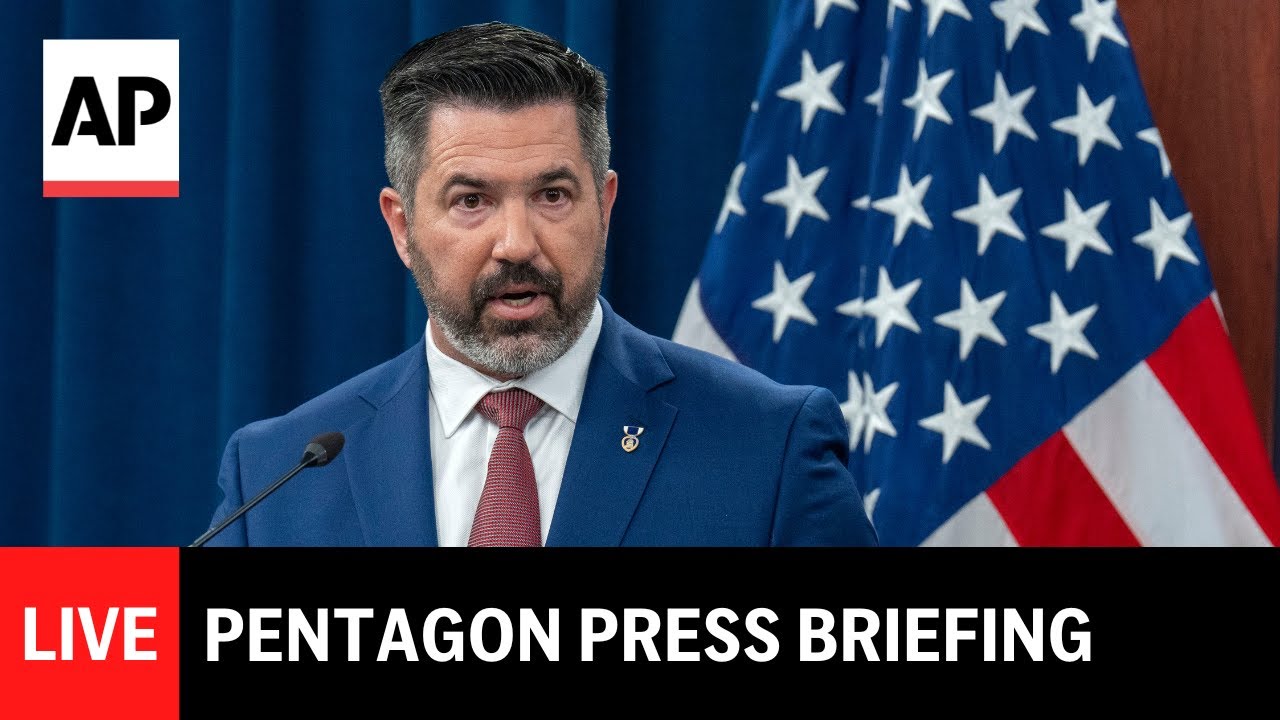 LIVE: Pentagon press briefing