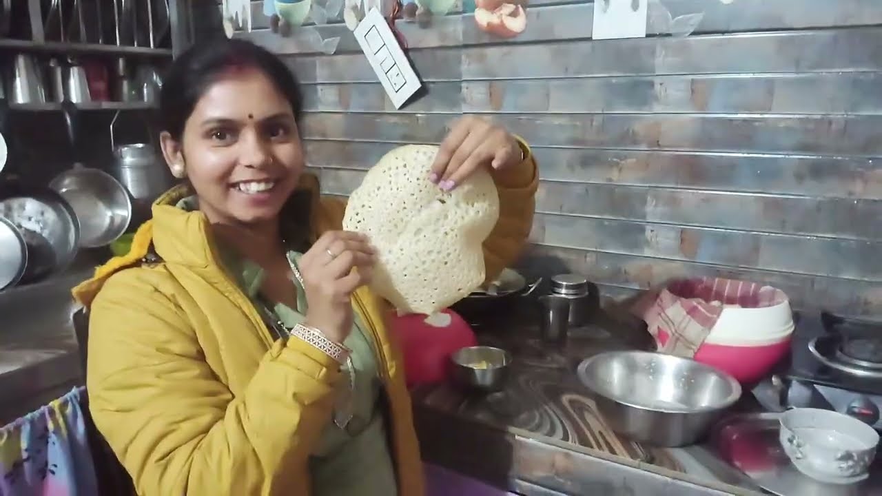 #lohari special#vlog😊aj ham banay  ankli#aur tilcholi ats🙂