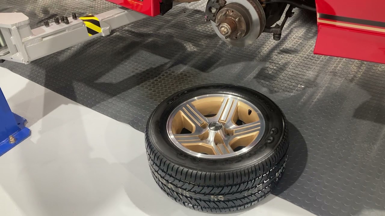 Iroc Camaro G92 5 Speed Convertible getting a set of NOS 30 year old Goodyear Gatorbacks