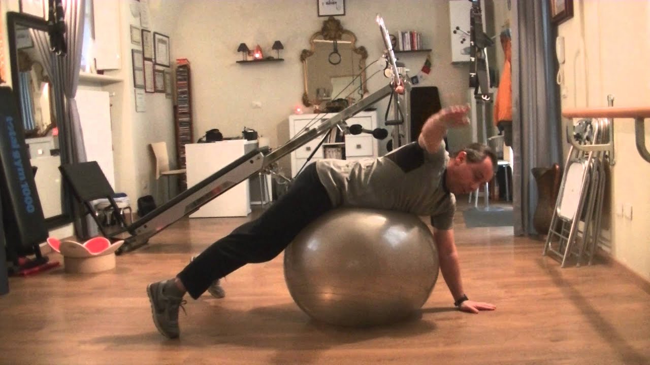 Dr. David Cardano - Ginnastica posturale con fitball  - Esercizi proni