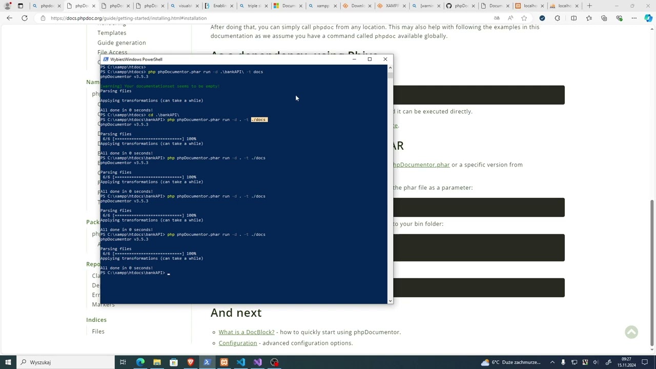 Tworzenie dokumentacji do aplikacji i API