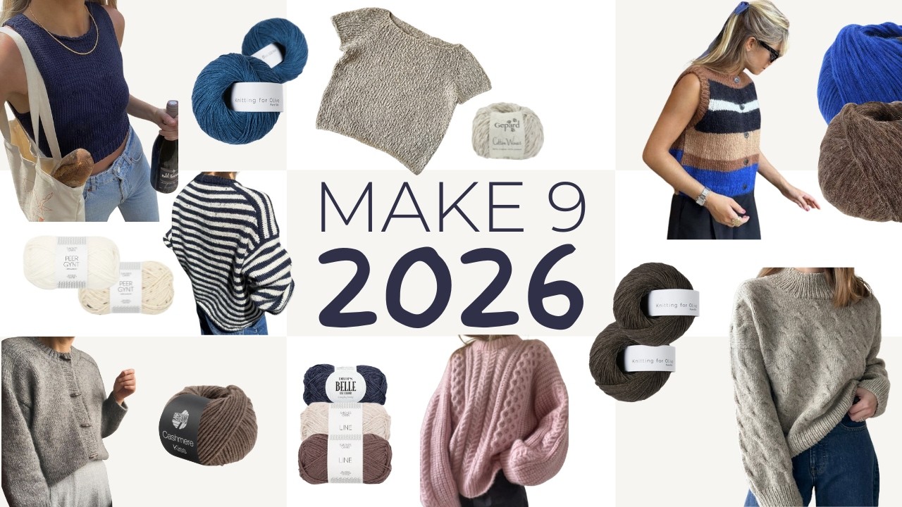 Meine Strickpläne für 2026 | Auftrennen, Stash reduzieren und neue Anleitungen