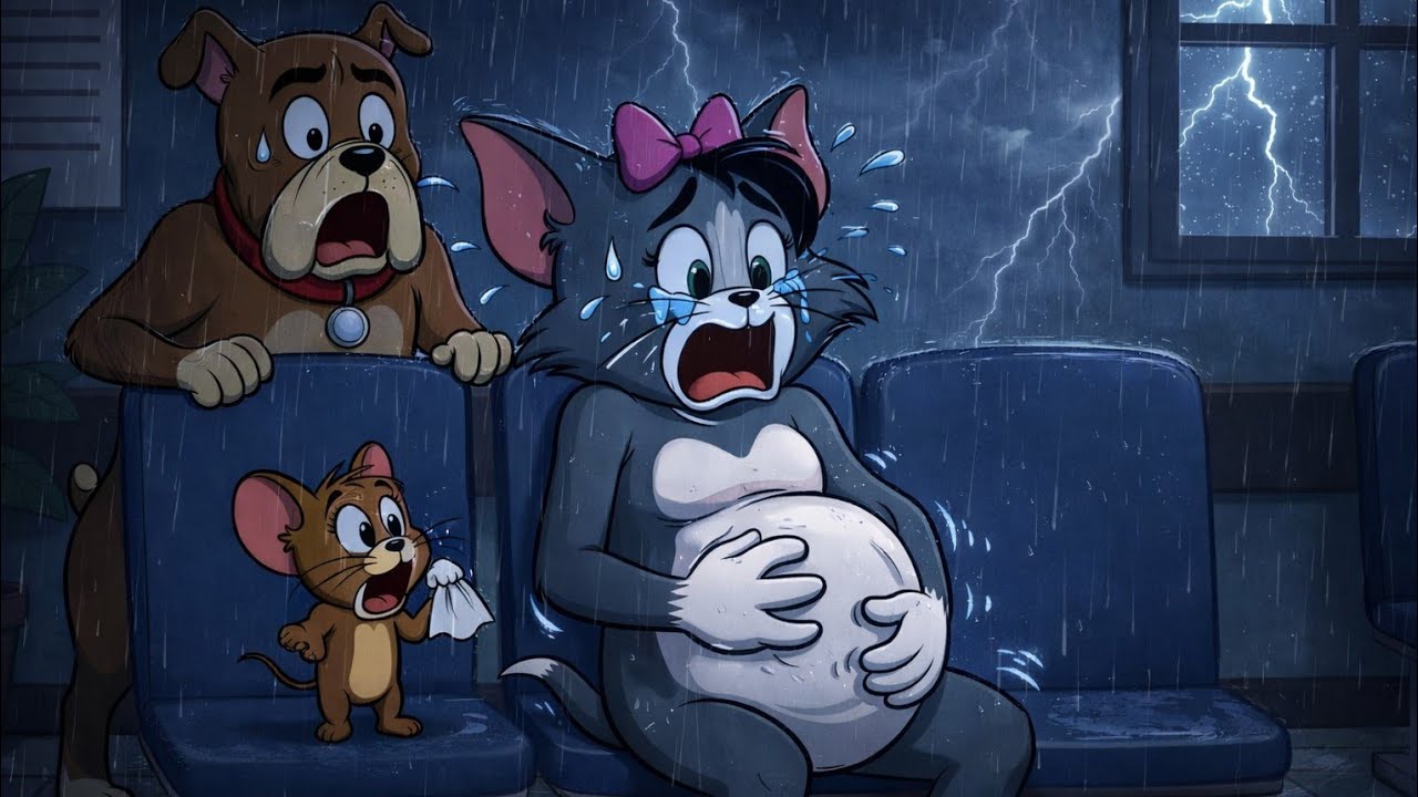 Tom Becomes a Dad! 🍼 Emotional & Funny Story | Tom and Jerry 2D Cartoon