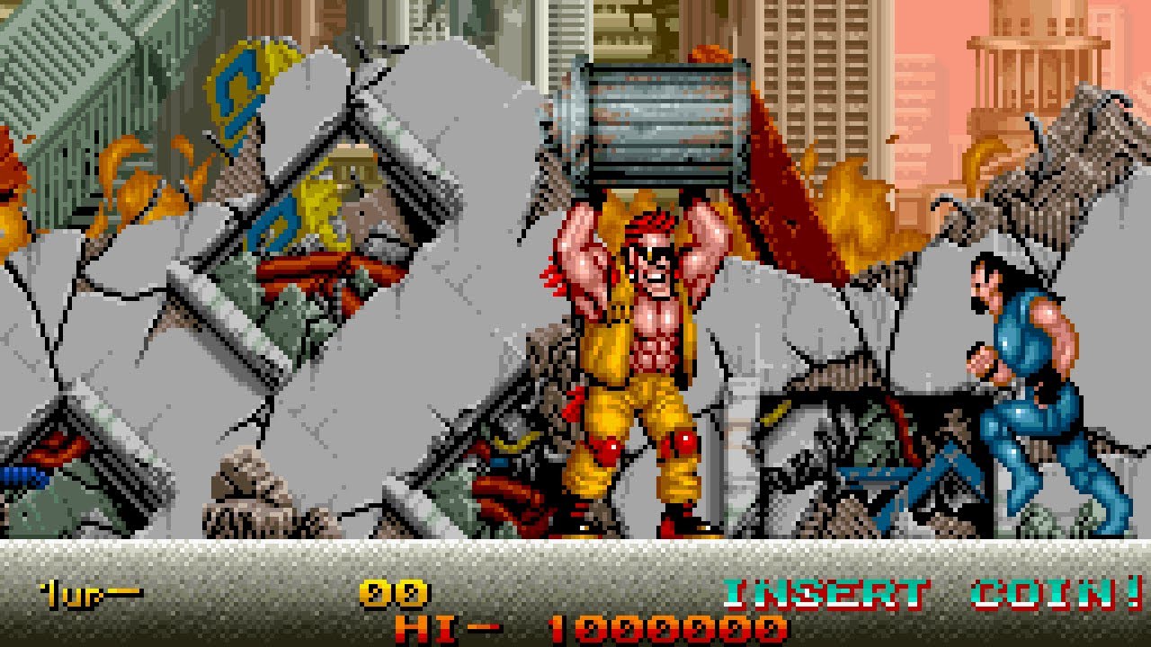 Crude Buster Longplay (Arcade) [4K]