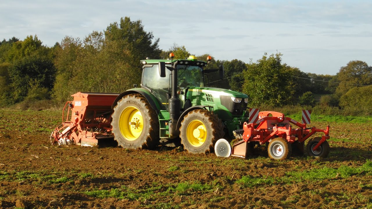 DEUX 6R AUX SEMIS DE BLÉ 2022 !!! 6155r x 6130r | INTERGRA | TERRAGRO | SWIFTERDISC | STARFIRE 6000