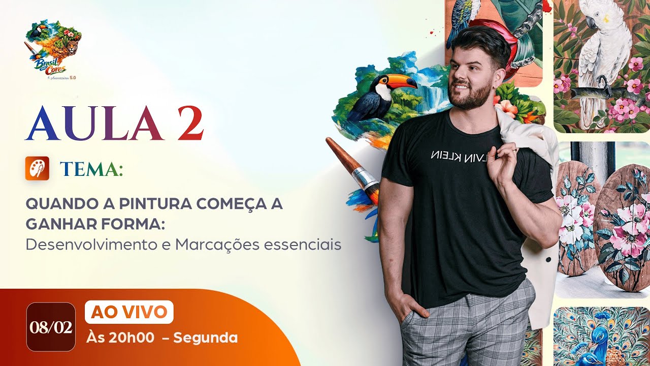 QUANDO A PINTURA COMEÇA AGANHAR FORMA: Desenvolvimento e Marcações essenciais 09/02 ÀS 20H