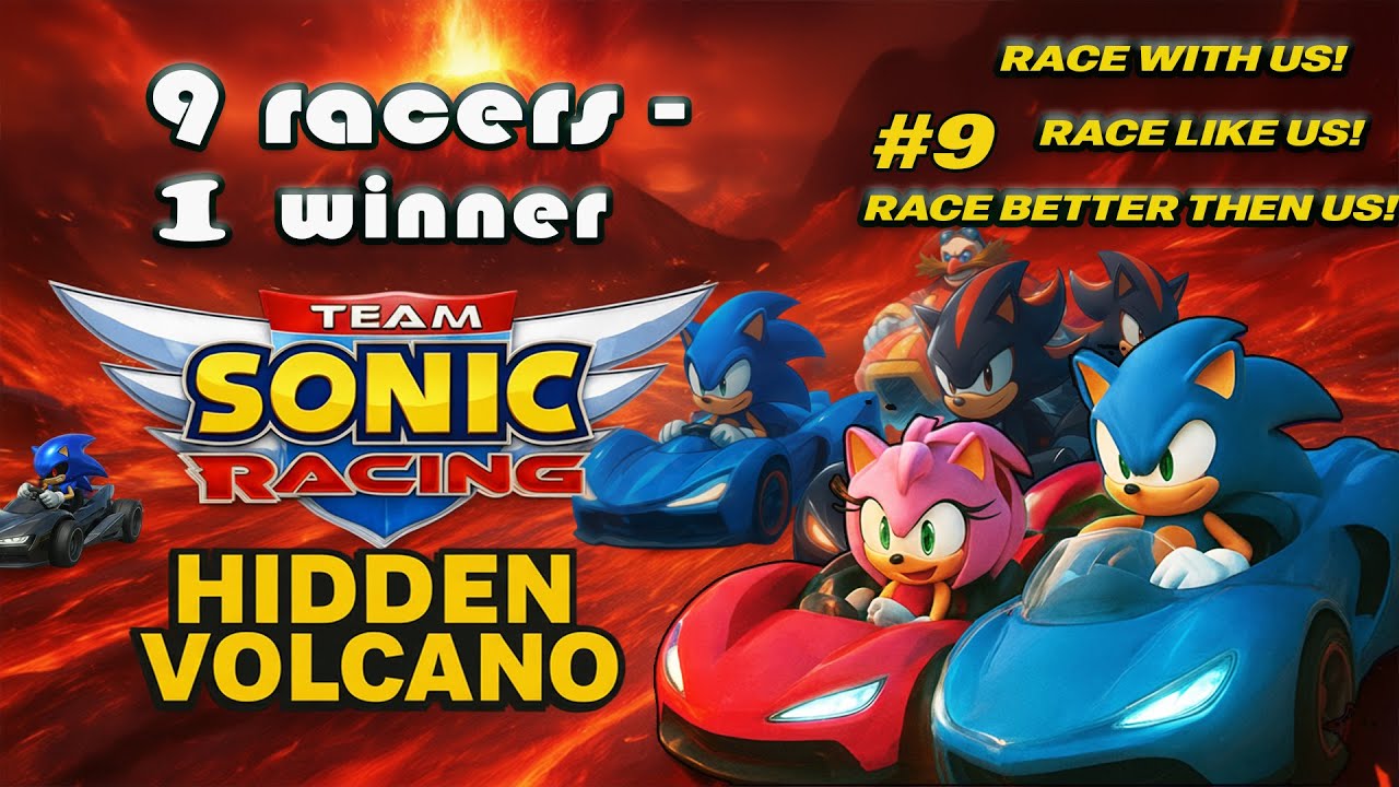 🔥 Sonic Racing Battles | ⚙️ They Thought They Could Beat Amy… Big Mistake! 😎