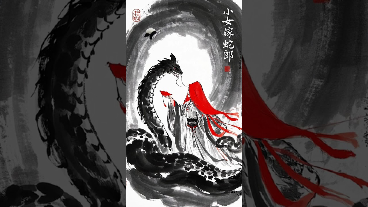 《小女嫁蛇郎》精选故事《小女嫁蛇郎》#民间故事 #故事 #故事会