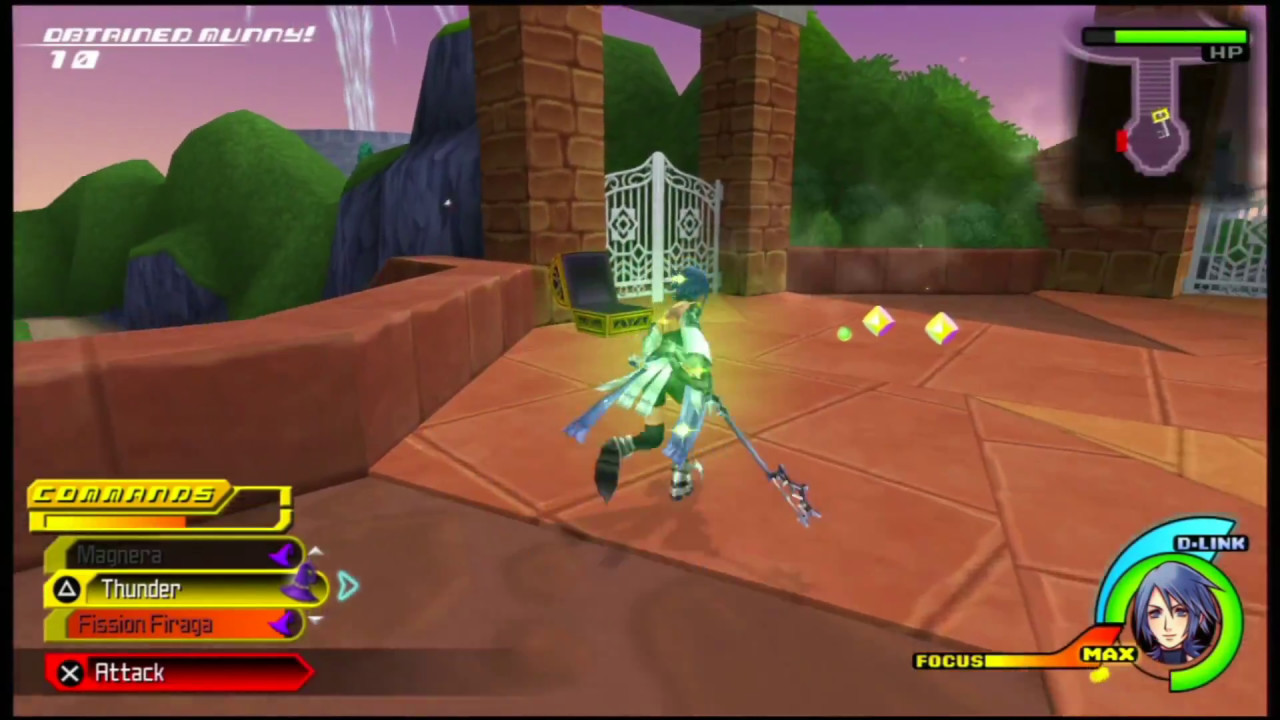 Kingdom Hearts Birth by Sleep TREASURES and CROWN STICKERS - Radiant Garden [AQUA]