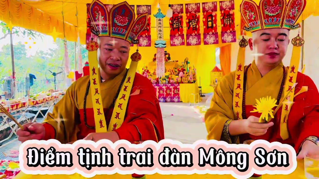Sái tịnh đàn Mông Sơn thí thực