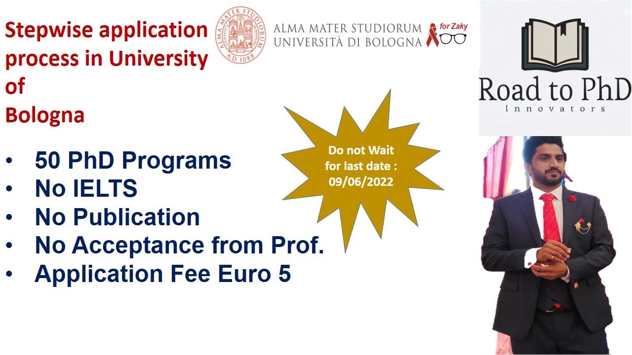how to apply at university of bologna | Phd at university of bologna | #phd #Italy