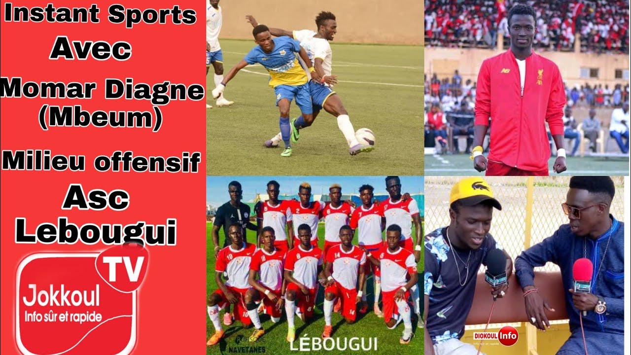 Instant Sport: Le capitaine de L'ASC Lebougui nous parle de ses ambitions avec ASC Lebougui et TFC.
