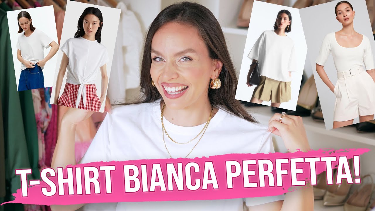 T-SHIRT BIANCA DI QUALITÀ: dove trovare le migliori!