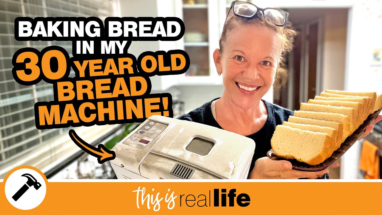 Baking Bread In My 30 Year Old Bread Machine - THIS IS REAL LIFE