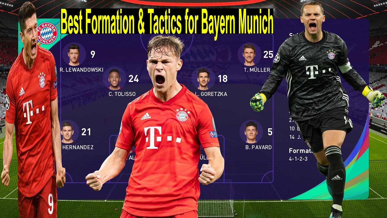 eFootball PES 2021 - Best Formation & Tactics for Bayern Munich