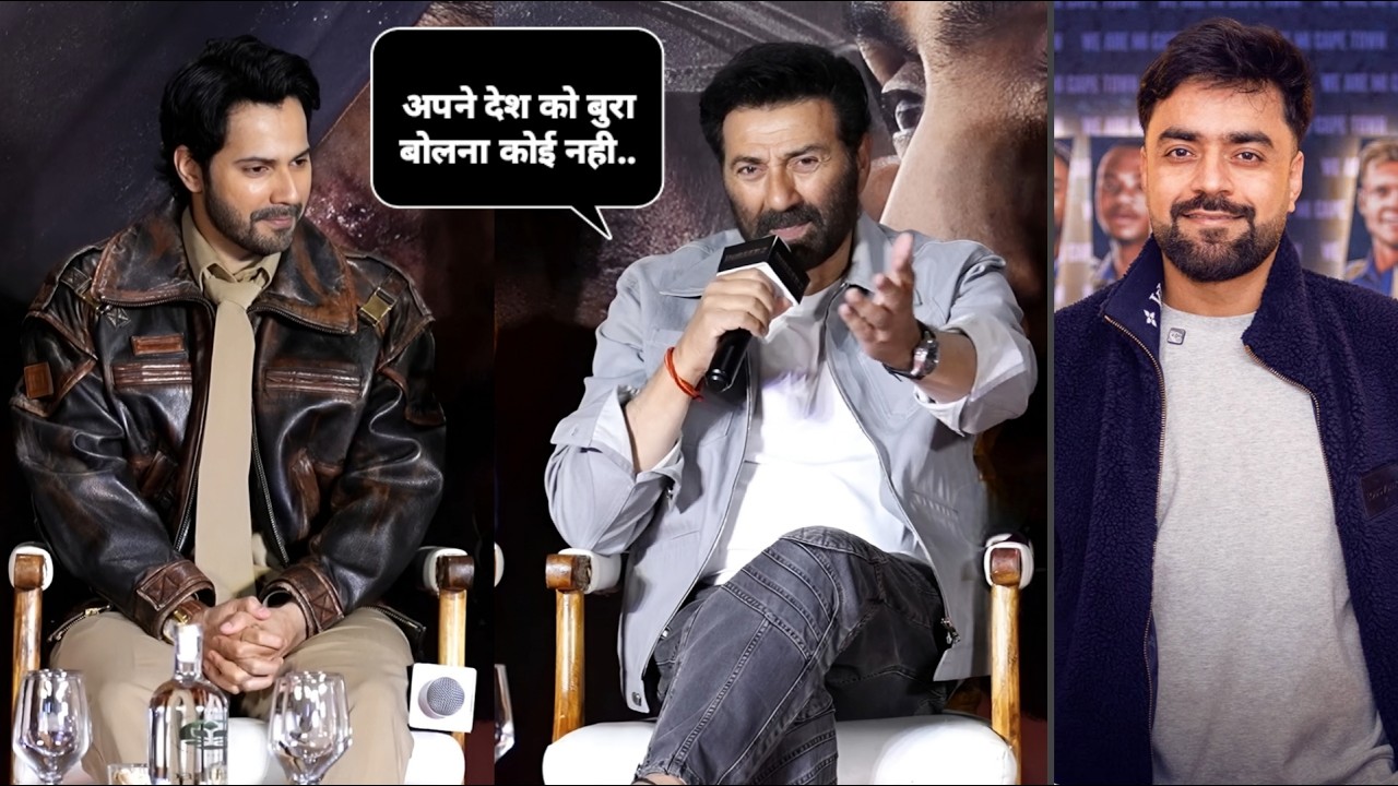 Sunny Deol Shocking Reply On Controversy After Rashid Khan Support Border 2 In Pak And Afgan