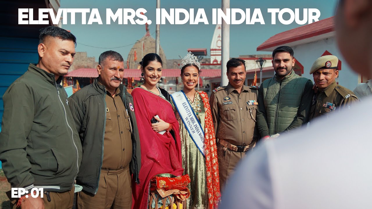 Rinima Borah Begins Her Journey in Jammu & Kashmir | Elevate India Tour by Elevitta Mrs India World