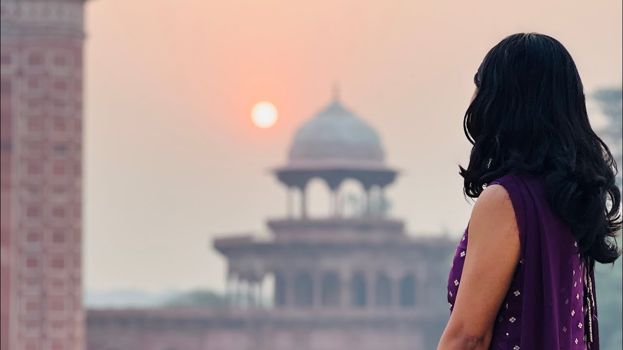 താജ്മഹൽ കാണാൻ പോവാം  budget friendly ആയിട്ട് 🤍🤍🎶#tajmahal #india #couple #wonderworld 