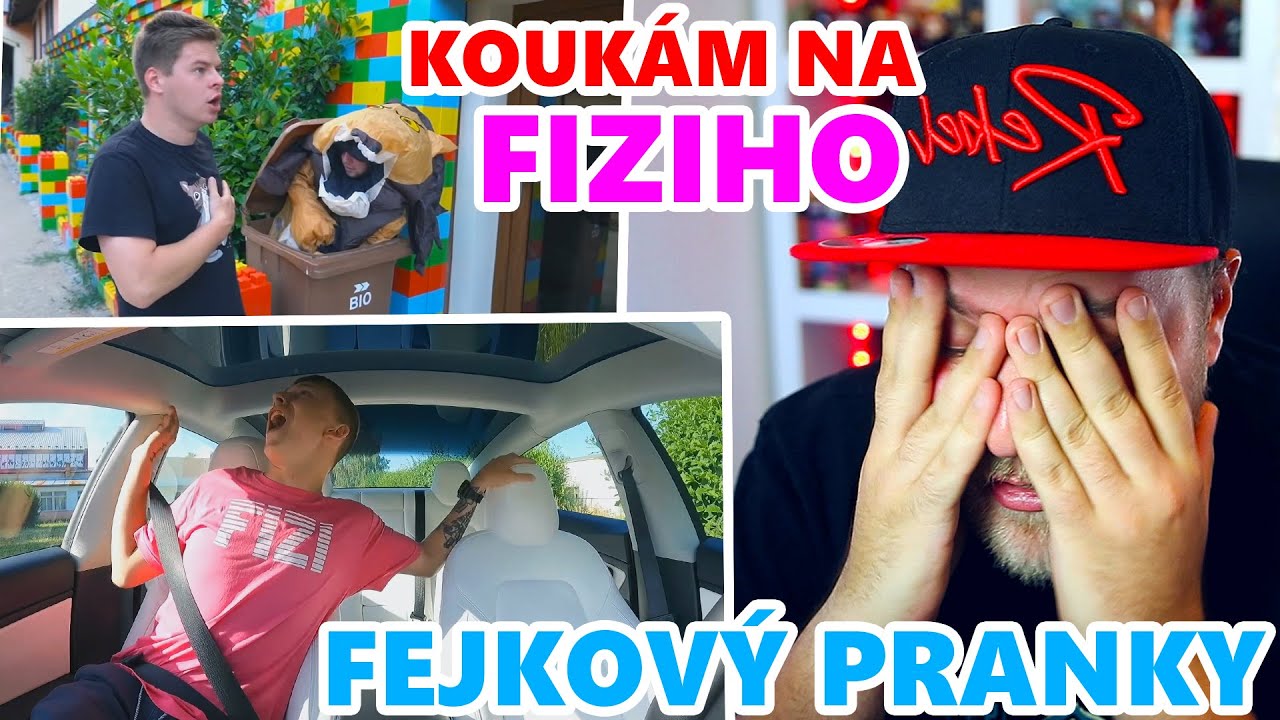 NEJHORŠÍ FEJKOVÝ PRANKY - KOUKÁM NA FIZIHO