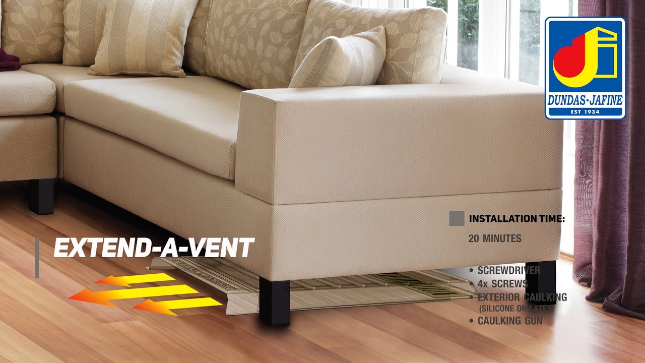 Extend a Vent Air Deflector - Installation: Dundas Jafine
