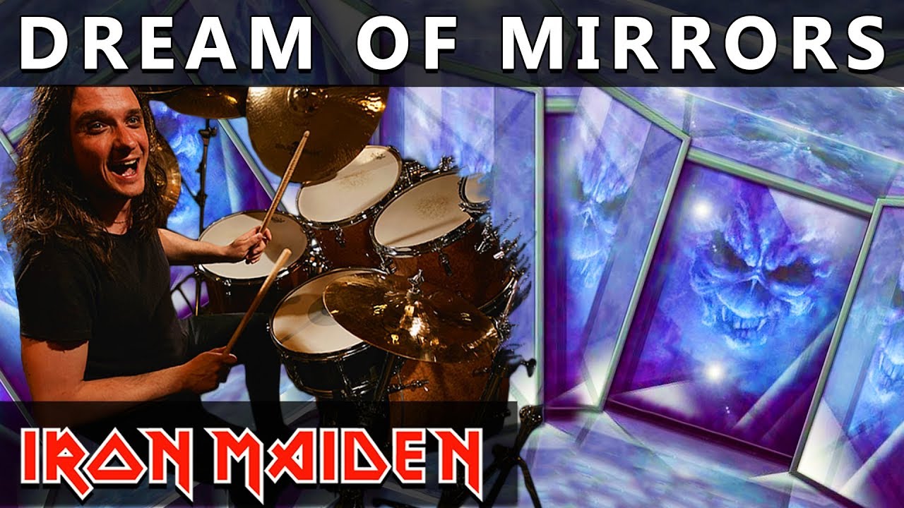 IRON MAIDEN - Dream Of Mirrors - Drum Cover - (Rock in Rio) #54