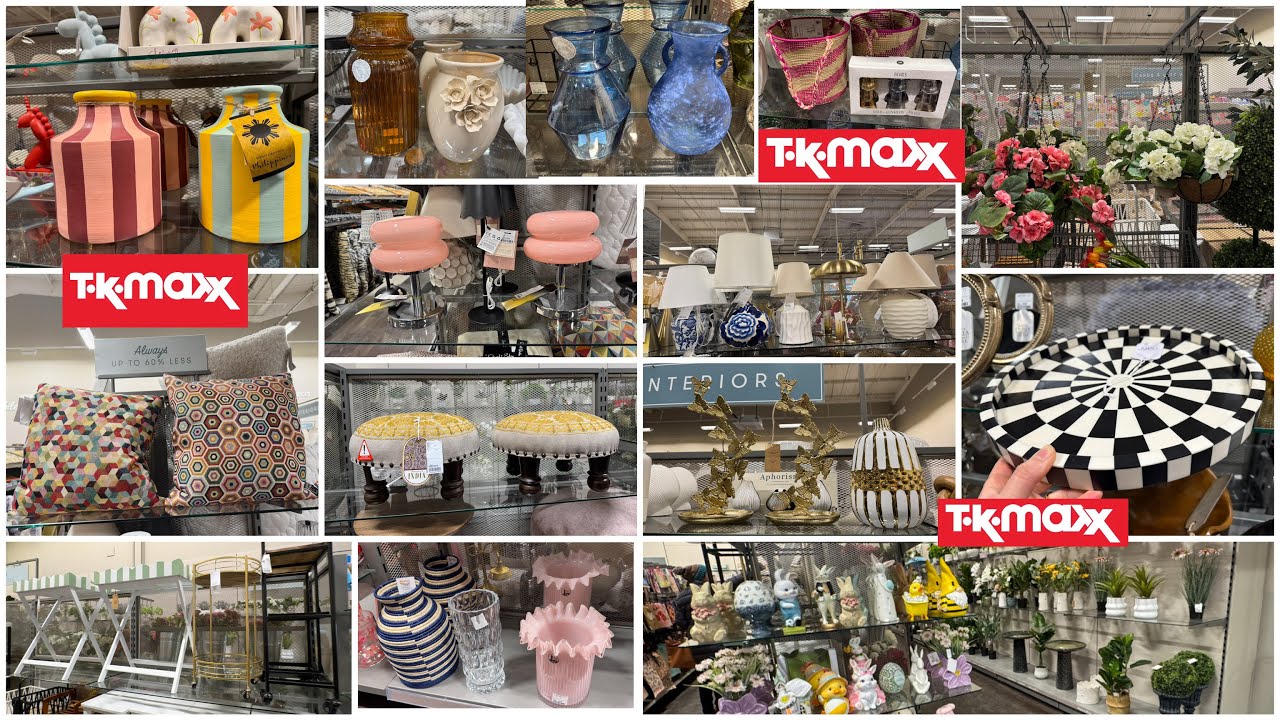 ♦️TK MAXX♦️NEW COLLECTION AVAILABLE IN STORE😍HOME DECOR, VASES,CUSHIONS ,LAMPS, PLANTS 😍January 2026