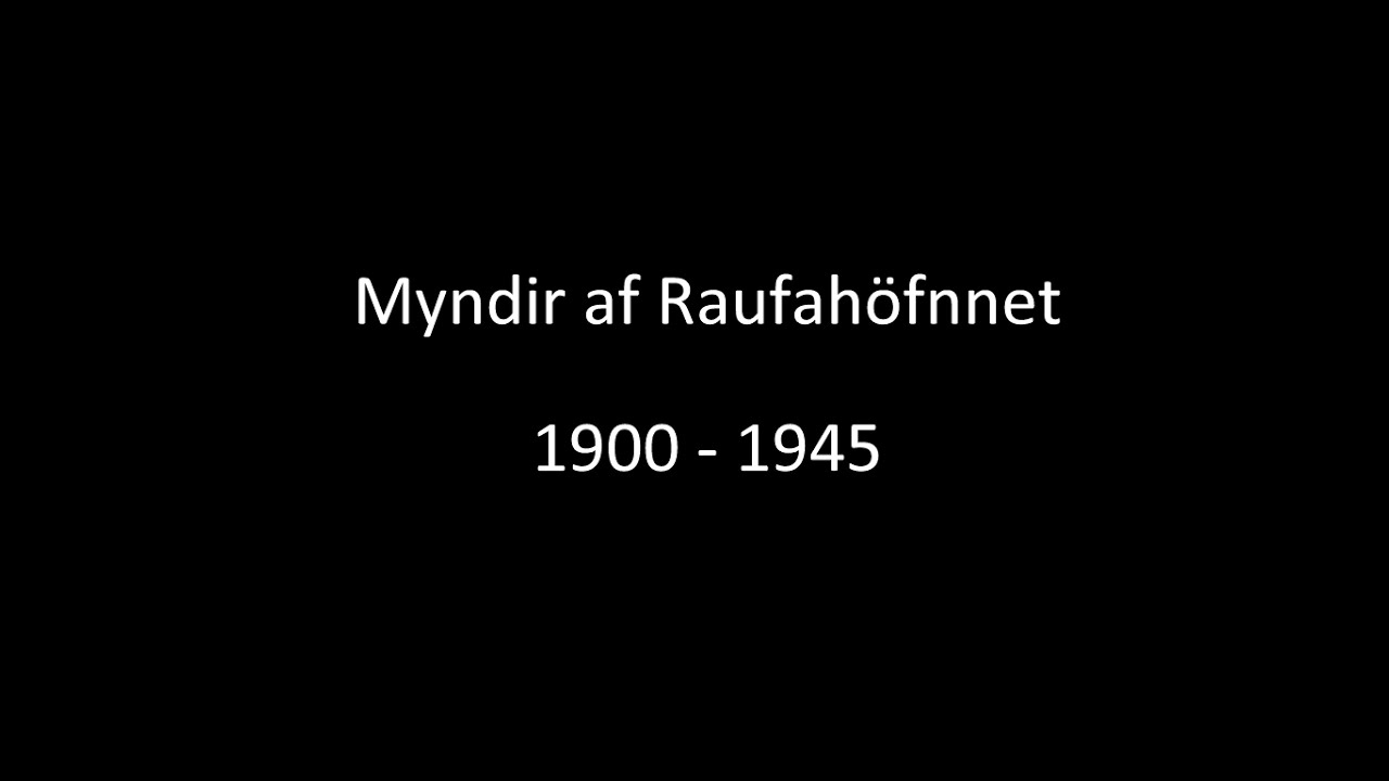 Raufarhöfn 1900   1940