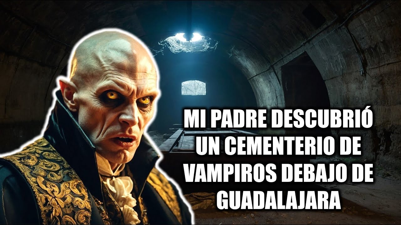 Mi Papá Descubrió un CEMENTERIO DE VAMPIROS DEBAJO DE GUADALAJARA: Historia Real de Suscriptor