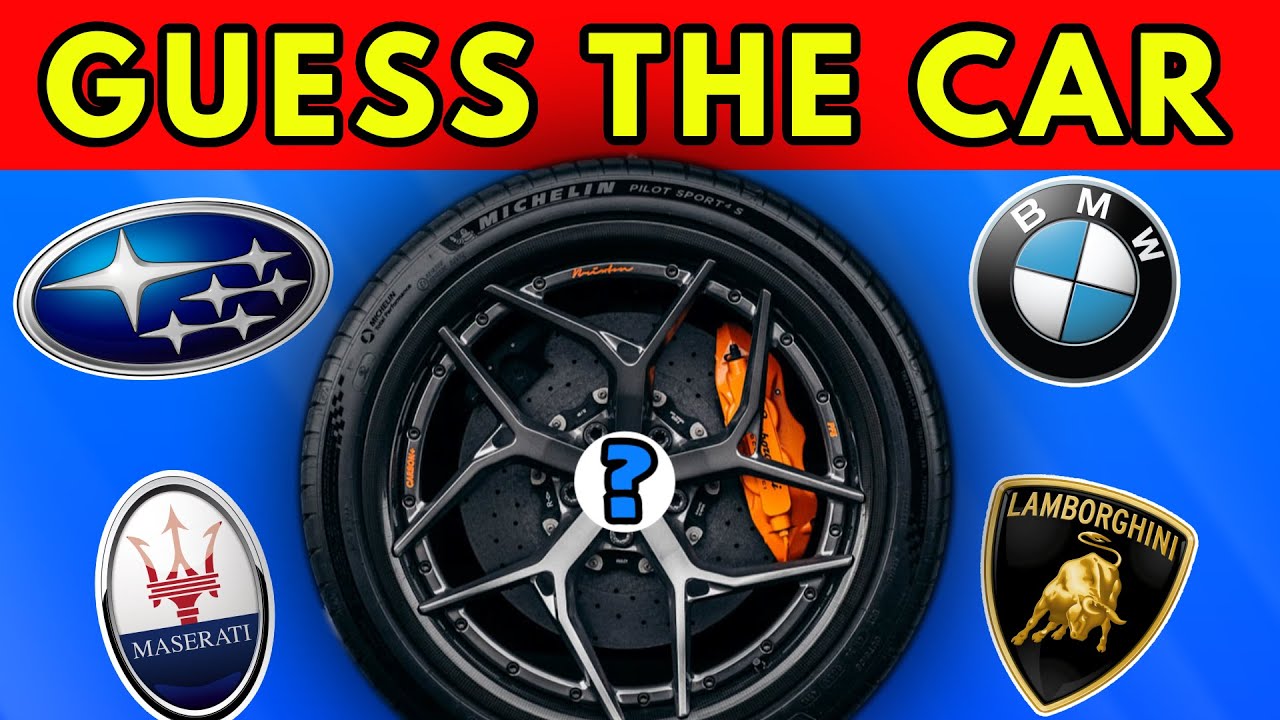 Guess The Car Brand By The Wheel & Rim