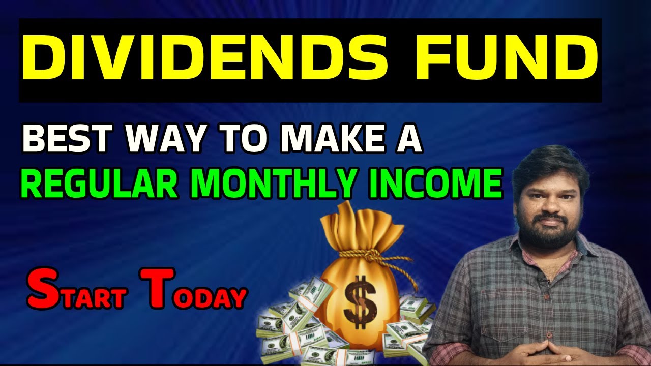 How to make Regular Income from Dividends | Dividend Funds | Tamil &ndash; Prak world