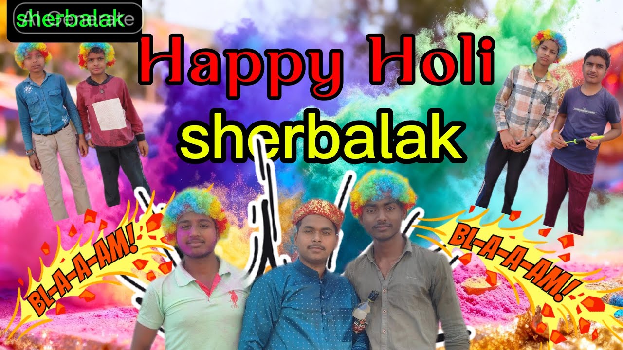 Holi Ka Dhamal🎊✨|| #entertainment #youtubecommunity #fun #holispecial #holisong 