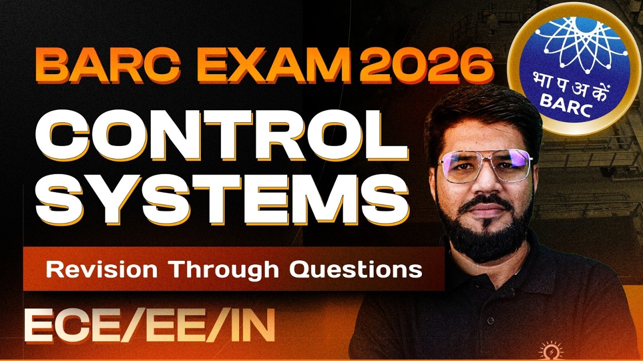 BARC 2026 Control Systems | Revision Through Questions | LIVE