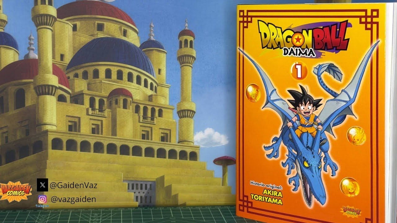 🐉 DRAGON BALL DAIMA  en formato anime comic