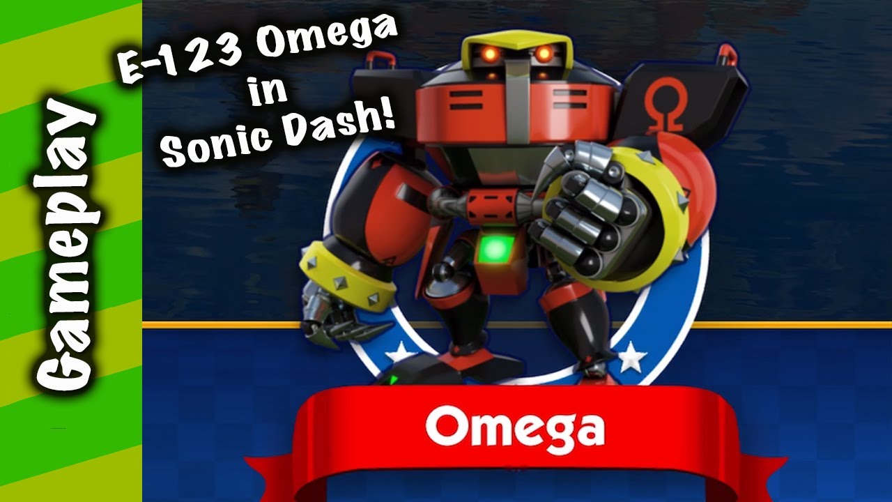 Sonic Dash - E-123 Omega Gameplay
