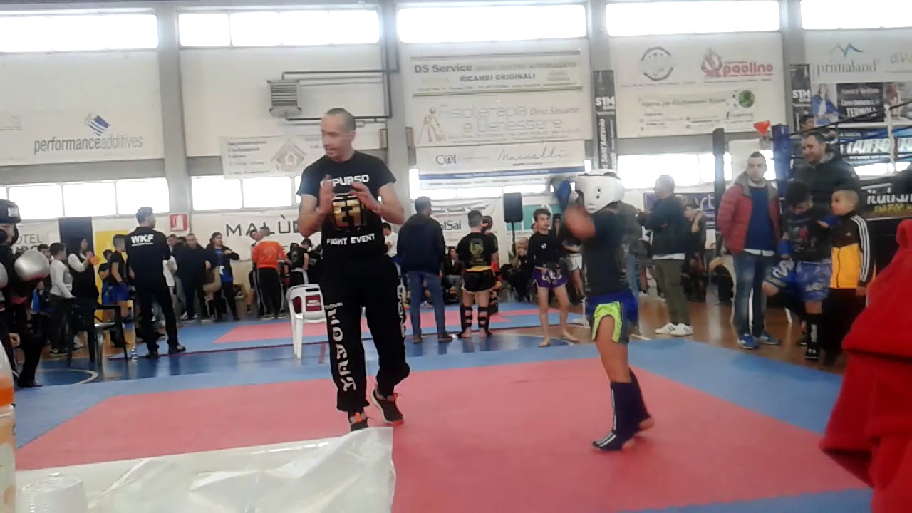 Nicolas pesce combattimento Kick box in