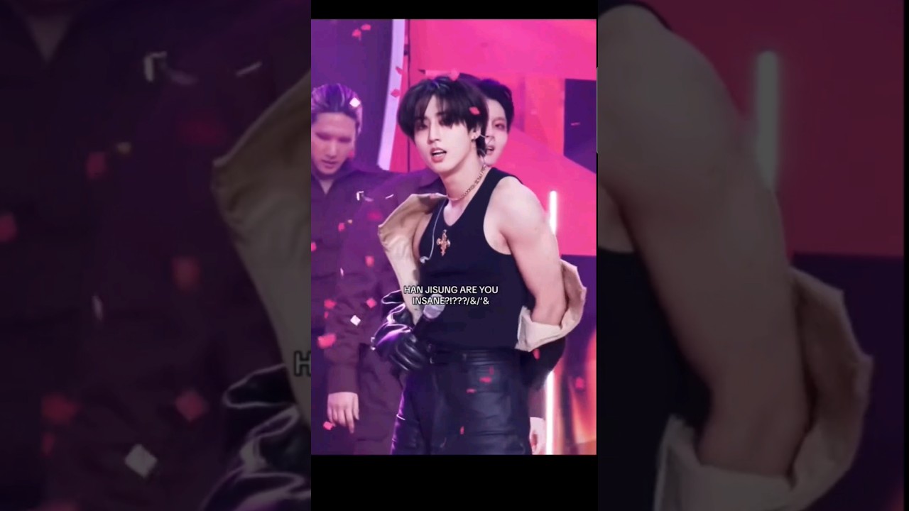 HAN JISUNG LET US BREATH 😨‼️ #han #hanjisung #straykids #skz #rockstar #lalalala #fancam
