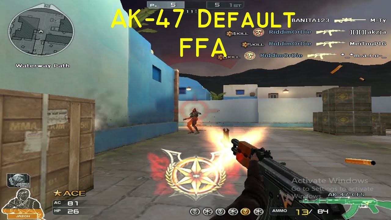 Crossfire West (Đột Kích Bắc Mỹ) 2.0: I Choke Under Pressure (ACE is a beast)