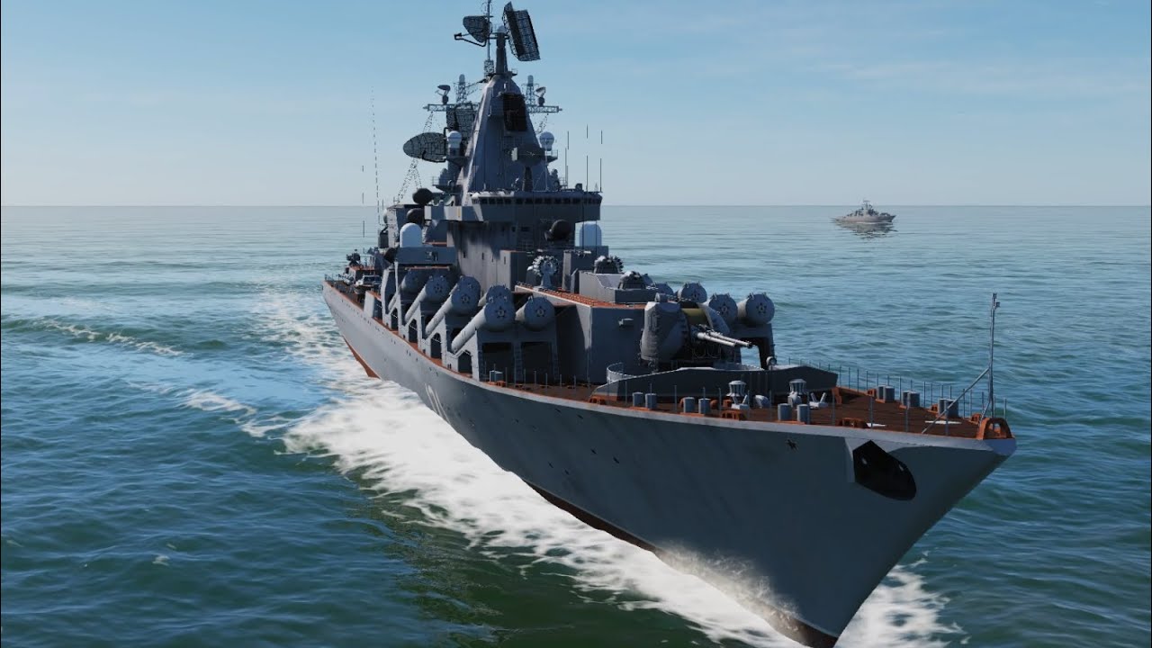 空母打撃群vsミサイル巡洋艦艦隊【DCSWorld】