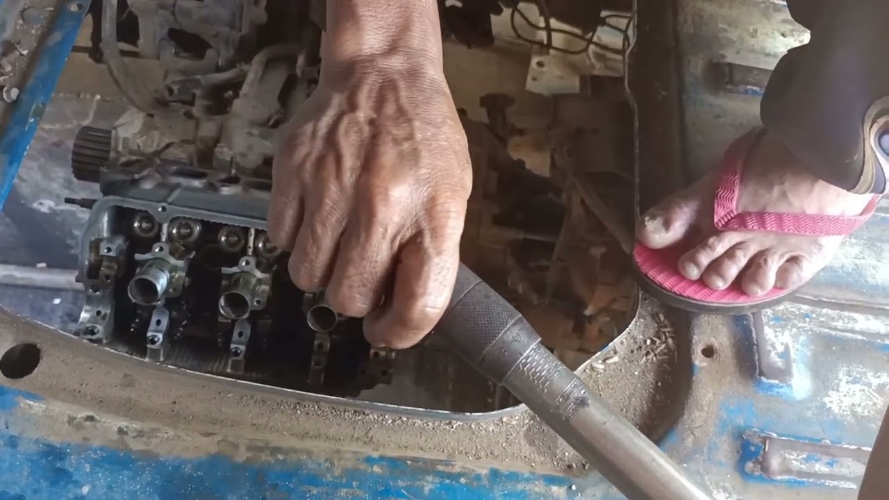 How to change head gasket (F6A ENGINE)