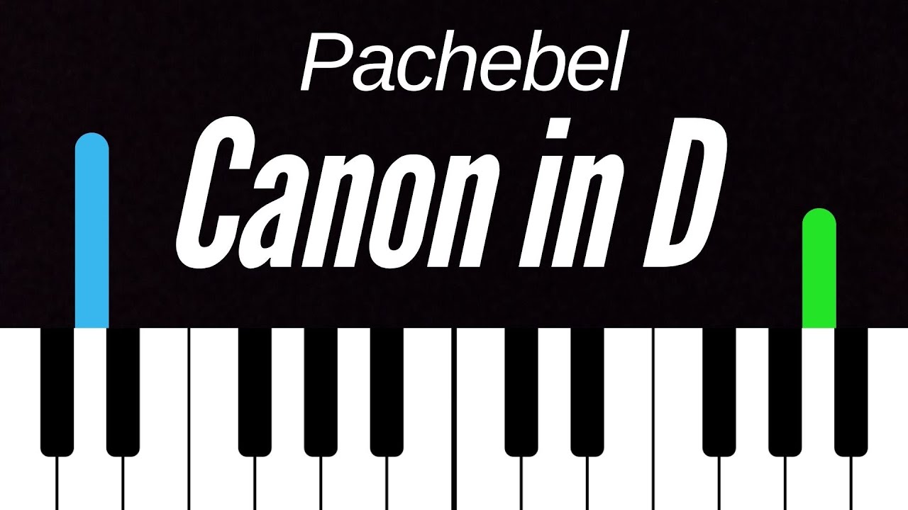 Canon in D | EASY PIANO TUTORIAL