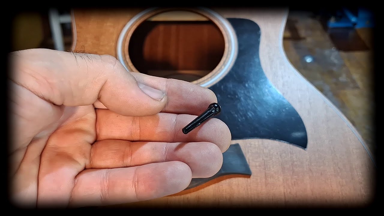 Savjet u vezi postavljanja žica na akustičnoj gitari.( Bridge pins modification )